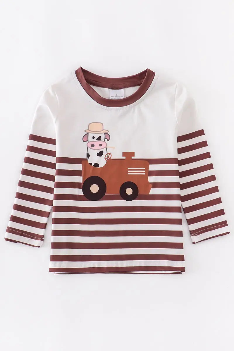 Cow Applique Shirt