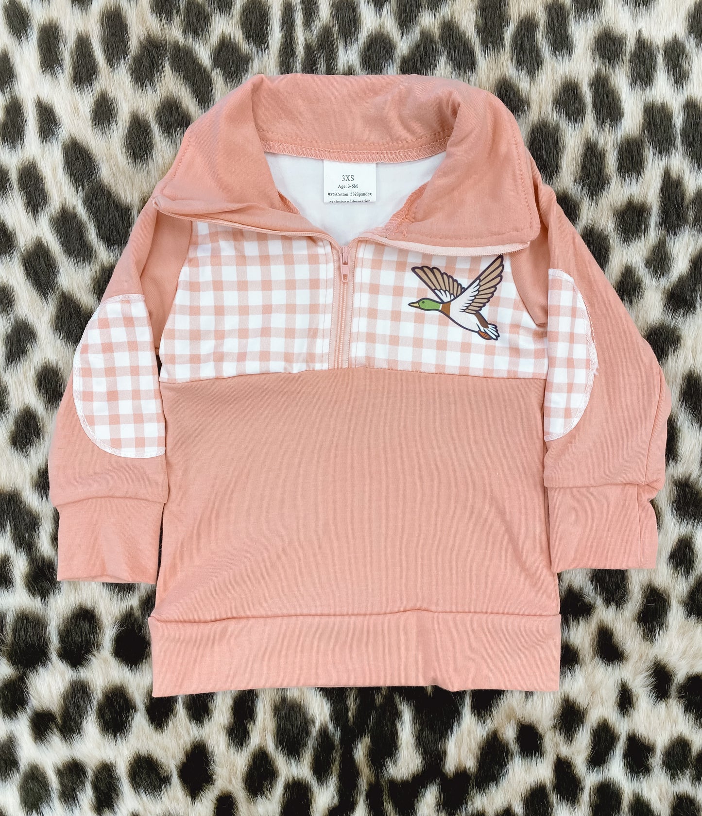 Pink Duck Pullover